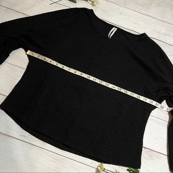 Anthropologie Arya Textured Puffed Sleeve Top - Picture 12 of 16